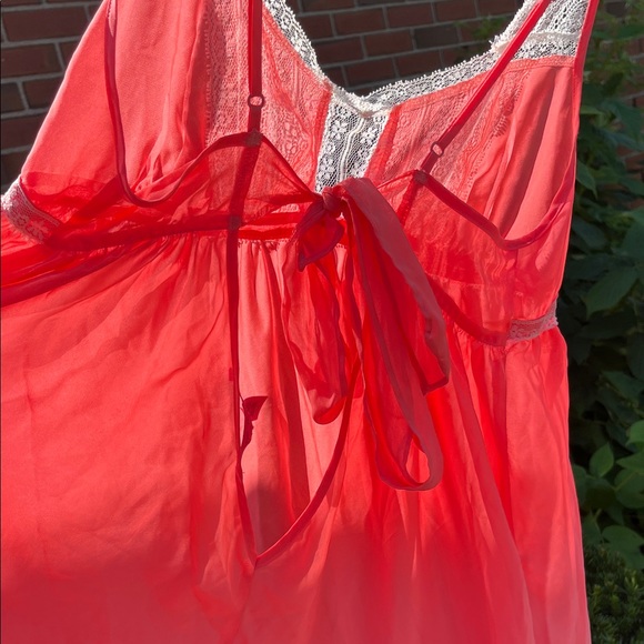 EUC Betsey Johnson Intimates, Coral,M - Picture 5 of 9